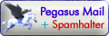 Pegasus Mail + Spamhalter